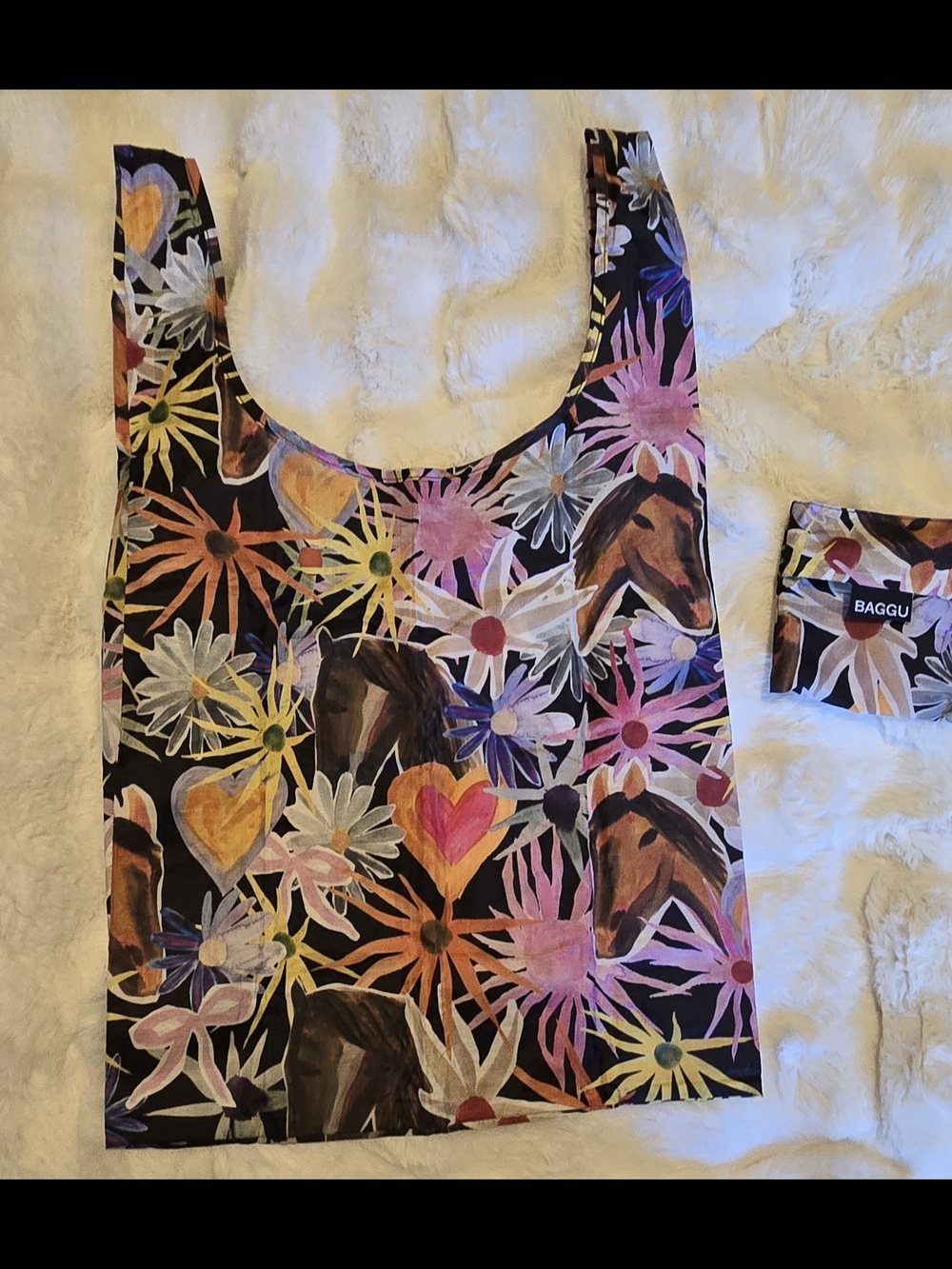 Baggu Jessica Williams Standard Reusable Bag - Picture 2 of 4